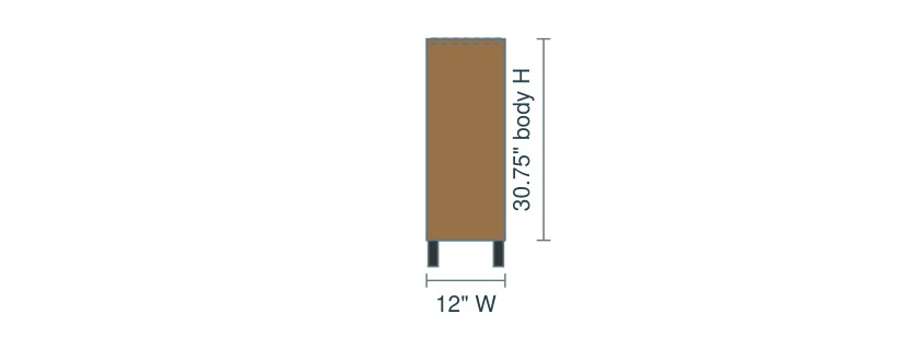 B1DPO6 front elevation