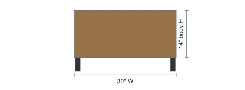 B1DRW front elevation