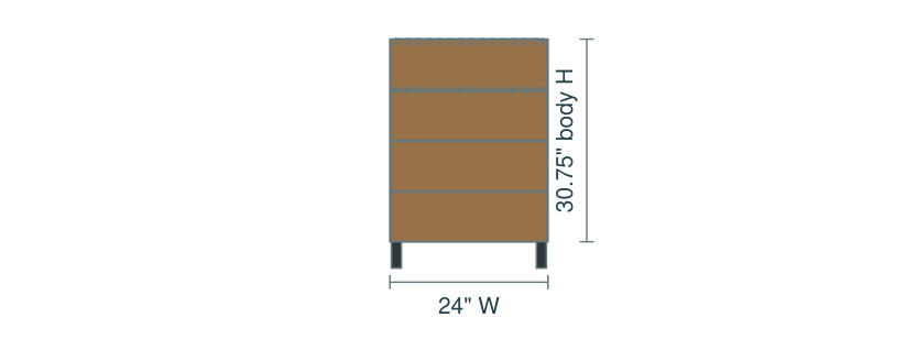 B4DE front elevation