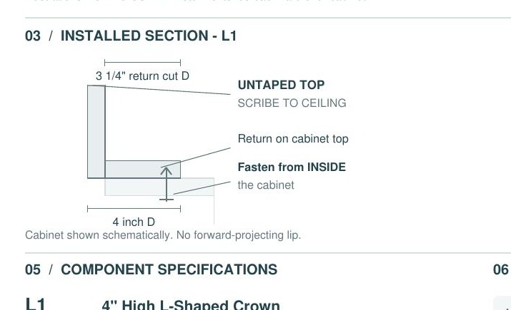 L1 construction detail