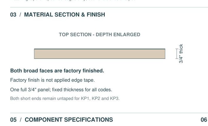 KP1 construction detail