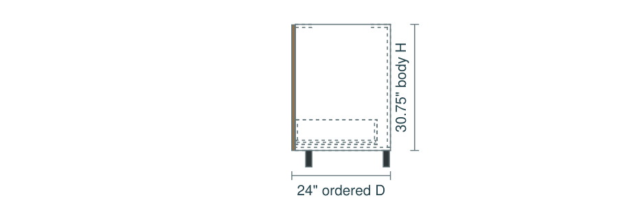 B1DPO6 side elevation