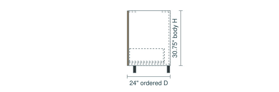 B1DPO8 side elevation