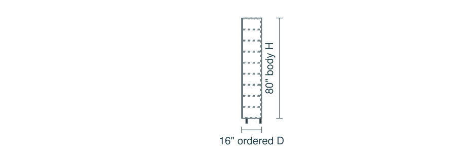 T1D8R side elevation
