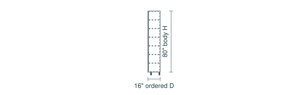 T2D6 side elevation