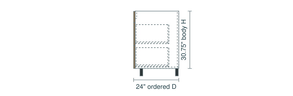 BCT side elevation