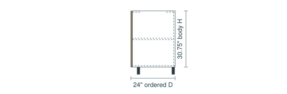 BCBL side elevation